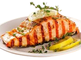 Сьомга на плоча